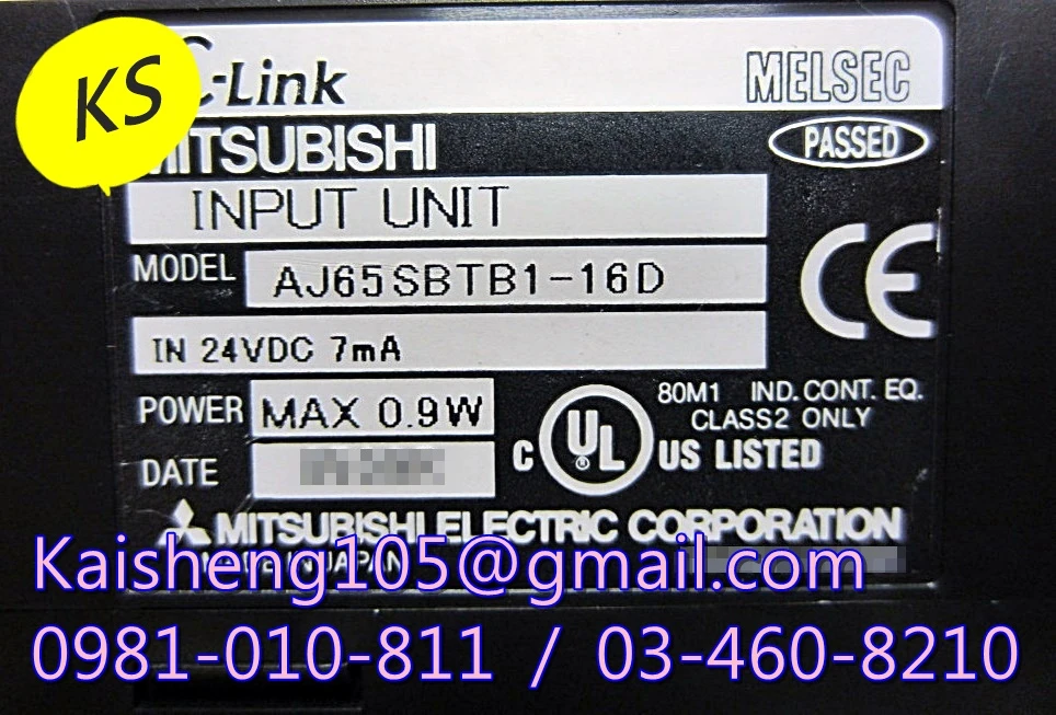 【KS】三菱MITSUBISHI模組PLC：AJ65SBTB1-16D【現貨+預購】