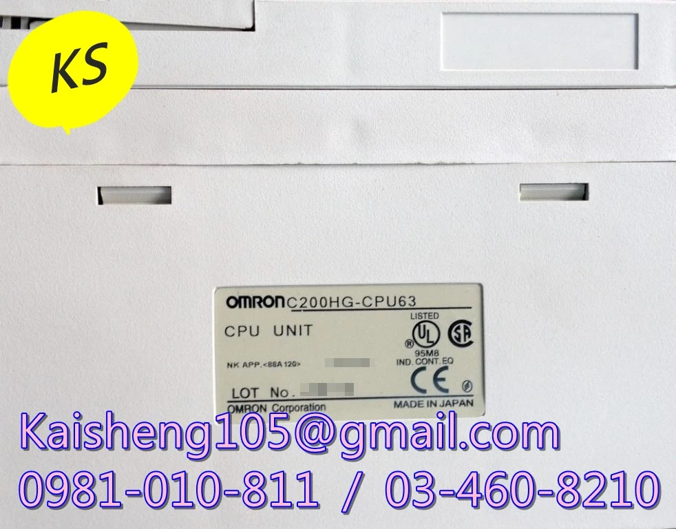 歐姆龍模組PLC:C200HG-CPU63