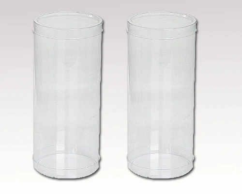 透明材質圓桶,可在桶身增加印刷及燙金處理,適合各類型產品包裝, 也可在桶身上緣增加捲邊加工,提高圓筒的強硬度..