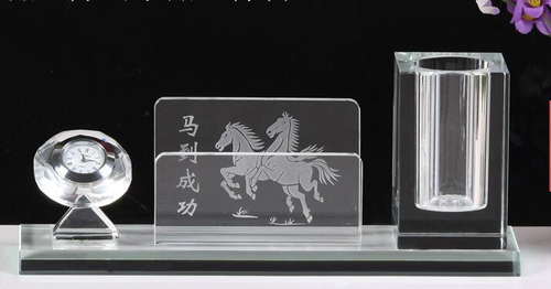 水晶辦公用品