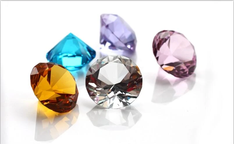 水晶鉆石 水晶擺件 水晶結婚禮品 情人節禮品