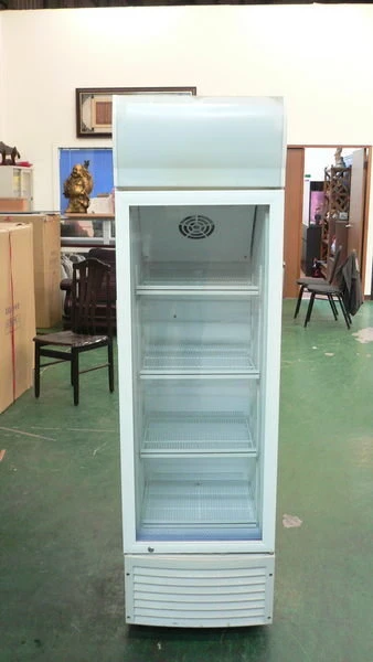 連冠二手家具館 單門玻璃冰箱 冷藏冰箱-營業冰箱