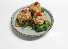 蝦漿鑲長豆