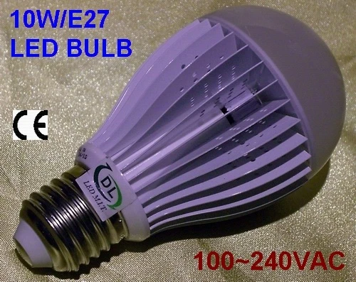 LED燈泡E27_10W取代100W鎢絲燈泡