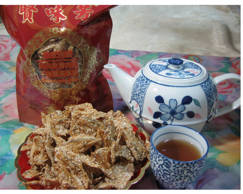 賢味芳比目魚酥