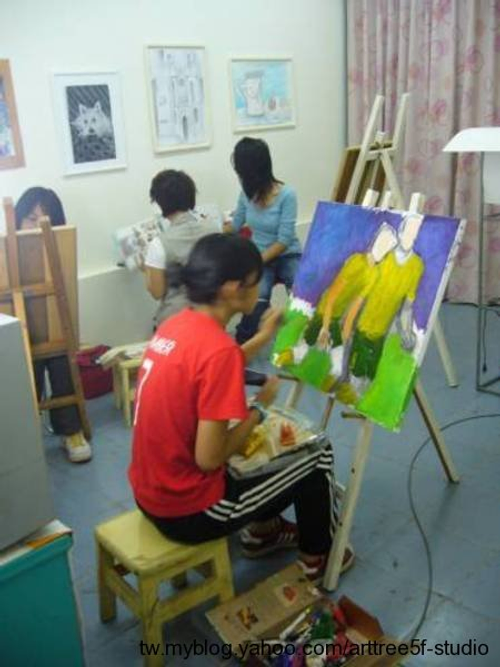 快樂時光\開始塗「鴉」克力~