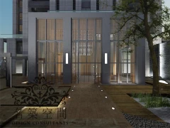 中山區大樓大廳室內與景觀設計
