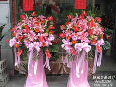 羅馬花柱 (適用於：各種開幕、喬遷、榮陞、廟會、結婚、選舉...等各種喜慶)