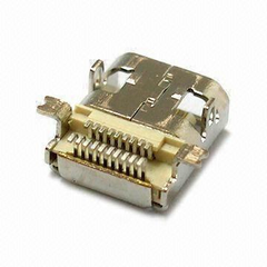 Micro HDMI 母端2DIP+2SMT