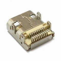 Micro HDMI 母端 4DIP