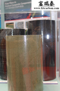 碳纤维管加玻璃纤维表层