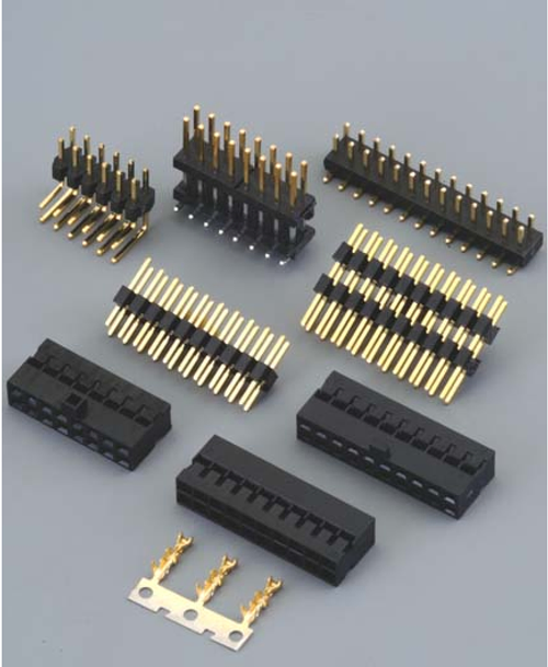排針-Pin Header,Pitch1.0~2.54MM(可客製化)