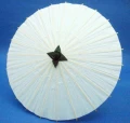 阿嬤精緻手工傘(大傘.32cm)(空白傘)彩繪紙傘