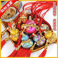 【香包達人.阿嬤香包】小葫蘆香包‧端午節最佳禮贈品‧錢幣福氣滿爐-6色