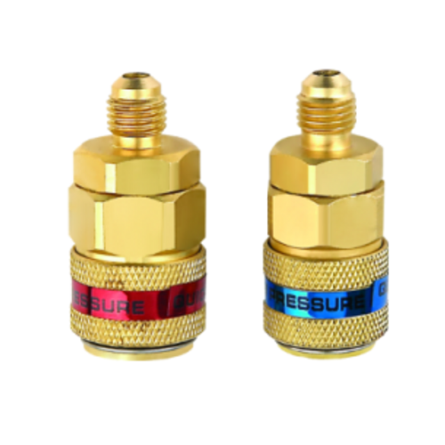 高壓和低壓快速修成配備R-12-1/4的男性耀斑軟管THEAD。