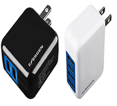 2P/4P USB充電器