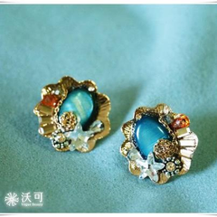 沃可海洋風耳環