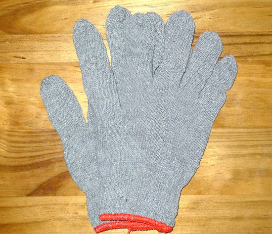 20兩棉紗手套、工作手套（灰）