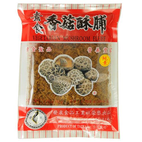 發泉香菇素脯(純素)