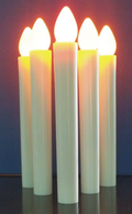 教堂蠟燭，LED發光蠟燭，高身蠟燭，婚宴裝飾