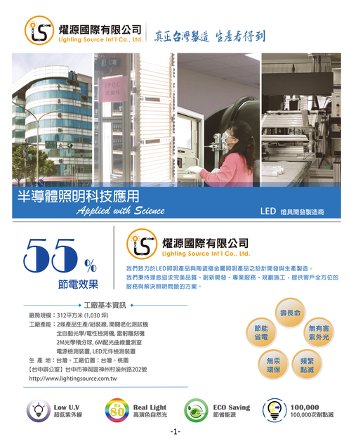工廠位於桃園