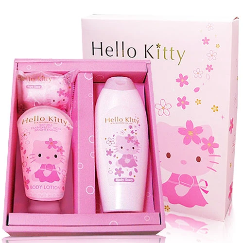 Hello Kitty沐浴禮盒,送客禮,香皂禮盒,
