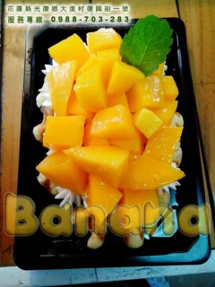 Mango Liege waffle