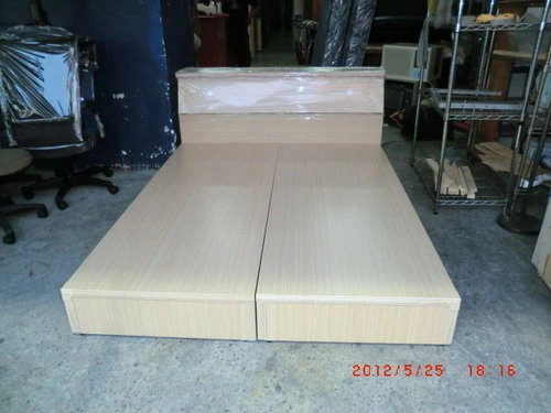 全新白橡木5尺雙人床組 床架 床箱含床頭特價