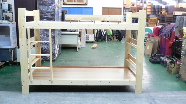 全新3.5尺雙層床*松木上下鋪*實木雙人組合床架*