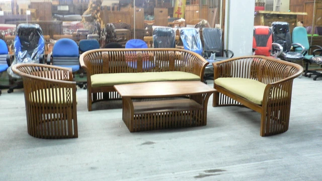 柚木日式禪風木頭椅*木板椅-木頭沙發-123含大小
