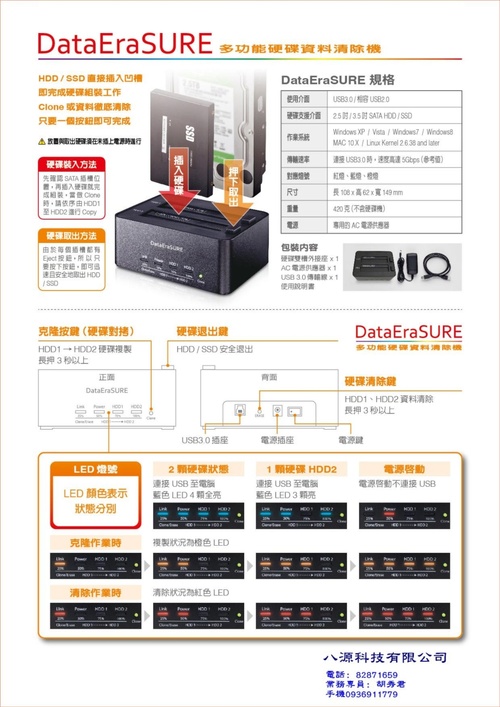 硬碟清除機,資安設備