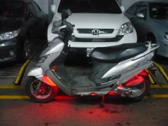 太陽能燈條機車應用