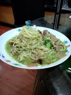 青醬義大利麵*飯