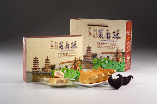 菱角酥/一盒8個，200。二盒350。