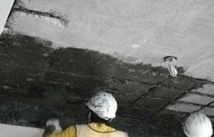 EPOXY環氧樹脂砂漿修復-鋼筋外露、天花板水泥剝落、EPOXY施工、PU防水