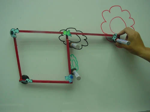神奇科學-物理連桿及傳動機構-平行縮放儀