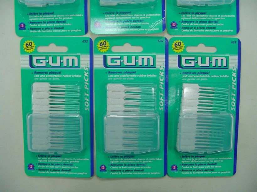 創立1923年專業牙刷品牌BUTLER G.U.M #632 按摩牙籤