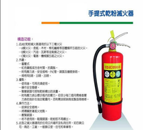 手提式滅火器