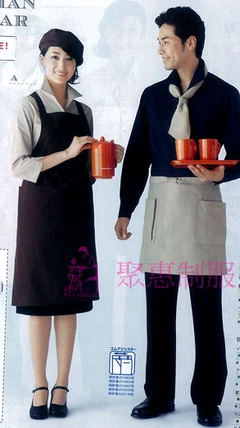 -33幸福咖啡。西式餐廳制服。台灣製品