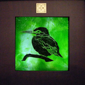 琉璃藝術燈-台灣之美--翠鳥