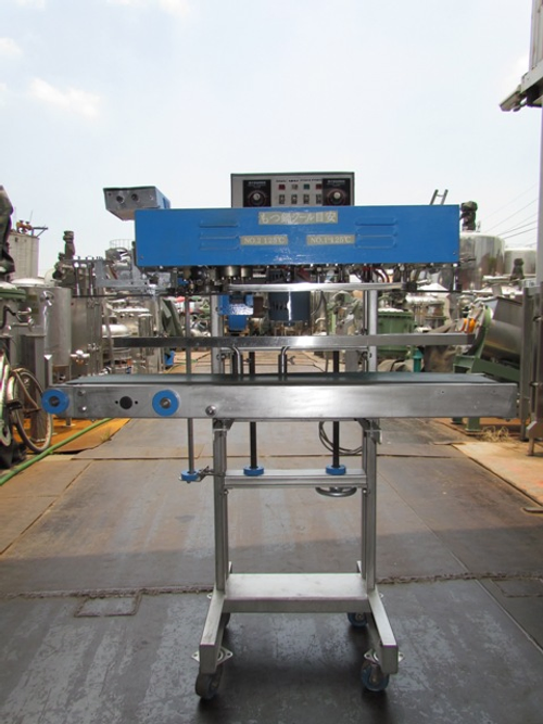 日本進 封口機,型式 SE150T,シール栄登株式会社