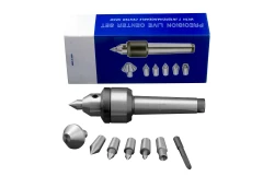 Live Center Set With 7 Interchangeable Inserts