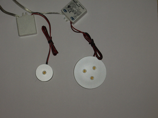 LED超薄崁燈(1公分)-展示櫥櫃用燈