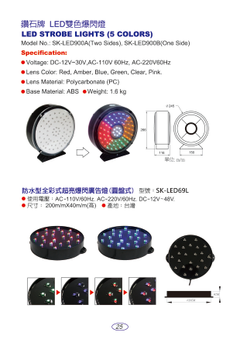 SK-LED900A(雙面)、SK-LED900B(單面)、SK-LED69L