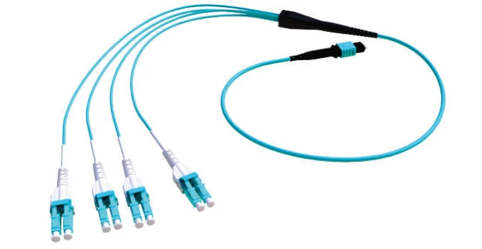 MPO-8LC OM3 光纤跳线