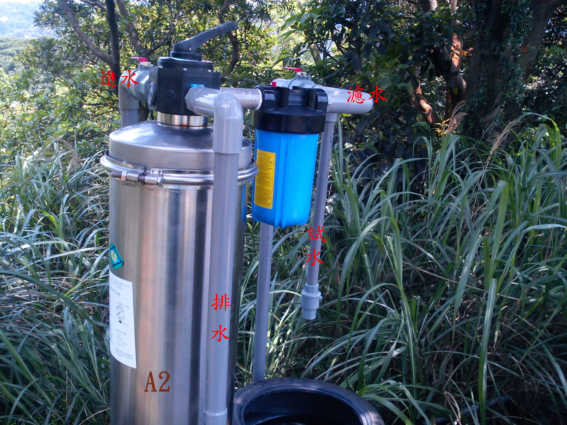 A2手動逆洗過濾機-濾水器-過濾器