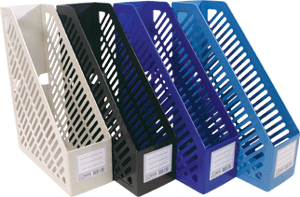 型號：MF-3610 一體成形雜誌箱 (米、黑、藍、水藍)