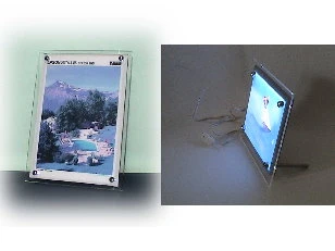超薄燈箱-水晶無框-A4尺寸