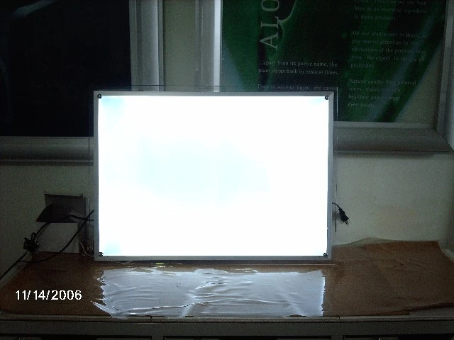 超薄燈箱/手寫螢光燈板/A2尺寸/正面