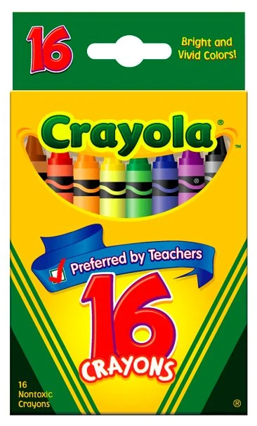 Crayola 16色蠟筆